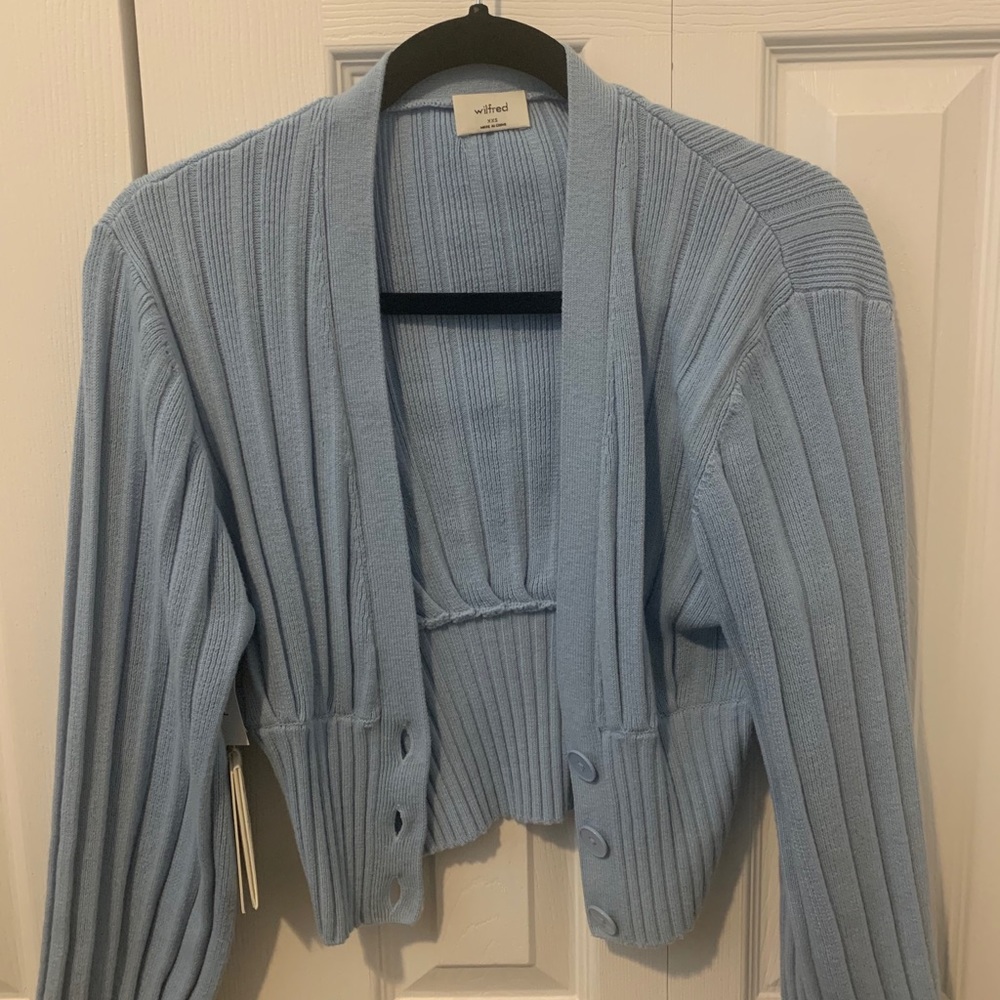 Plunge Front cardigan